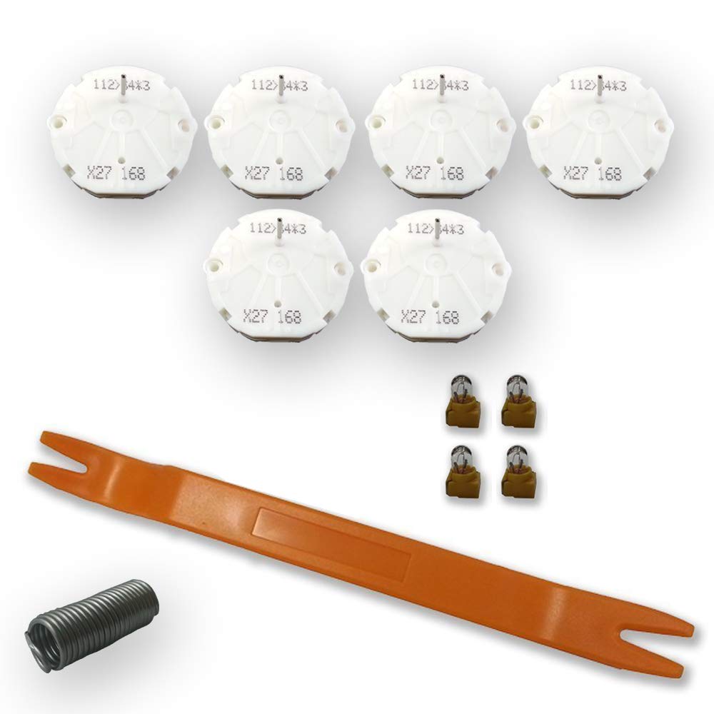 6 Stepper Motor Repair Kit x27.168 Chevrolet GM GMC 2003-2006 Silverdo, Suburban, Sierra, Yukon, Tahoe +