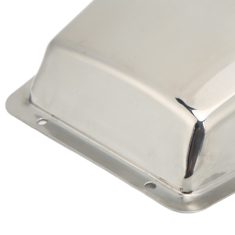 Aramox Marine Vent Cover, 304 Stainless Steel Boat Cowl Vent with Nylon Base, Marine Intake Exhaust Cowl Ventilator for Boat Yachts Accessories, for Outdoor Application