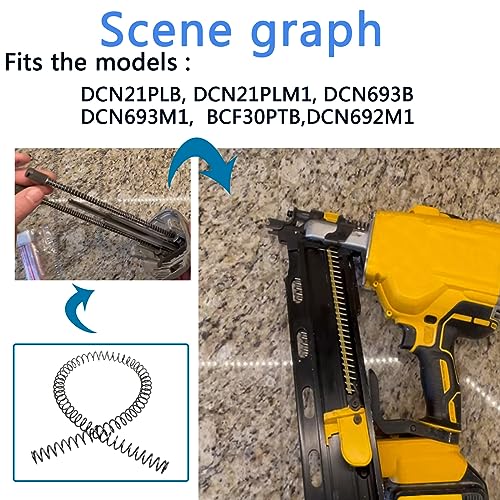 N233943 Nailer Springs for De-Walt Nailer Springs DCN6901 2 Pcs