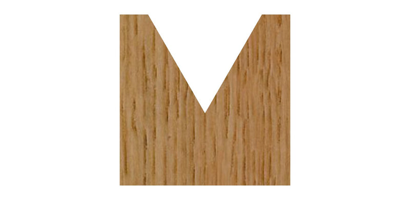 Whiteside 1560 V Groove (60 Degree Included Angle) Router Bit: 1/2 Inch Cutting Diameter, 7/16 Inch Point Length, 1/2 Inch Shank, 2-1/4 Inch Overall Length