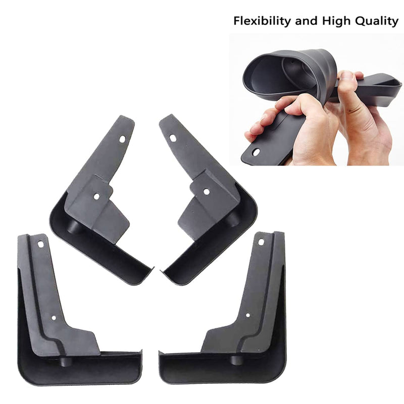 Mud Splash Guards Mud Flaps Kit for Toyota Camry Accessories SE XSE Sport 2018 2019 2020 2021 2022 2023 2024 Front and Rear 4-PC Set 2018-2024 SE XSE Sport model