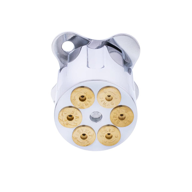 United Pacific 70106 Heavy Duty Aluminum Gun Cylinder Steering Wheel Spinner for Trucks & Heavy Equipment, Reduce Effort & Fatigue - ONE Wheel Spinner