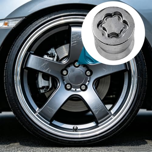 Wheel Lock Lug Nut Set Anti Theft Key Chrome Fit for Honda CR V for Civic for Accord Replace 08W42SCV101 08W42SCV100 08W42SCV102
