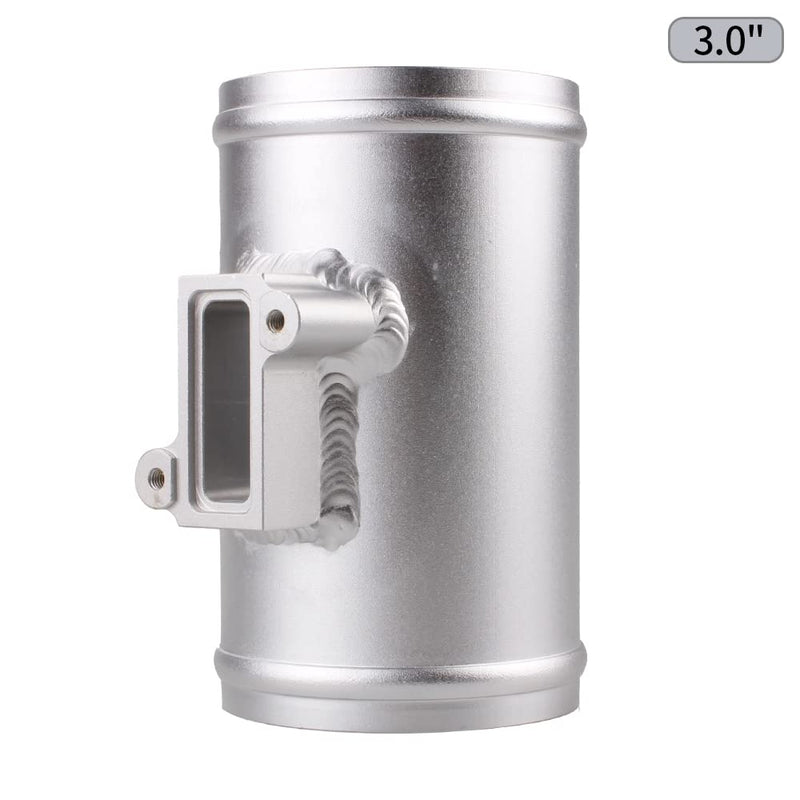Air Flow Meter Base MAF Sensor Mount Fit for Nissan Honda Civic Ford MAF Air Intake Meter Adapter 3” maf Sensor Adapter (3", 1) 3"