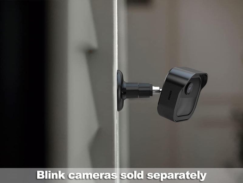 Camera Mount for Blink Outdoor 4 (4th Gen) & Blink Outdoor (3rd Gen), 5 Pack Weatherproof Protective Housing and 360° Adjustable Mount with Sync Module 2 Mount 4th gen Black