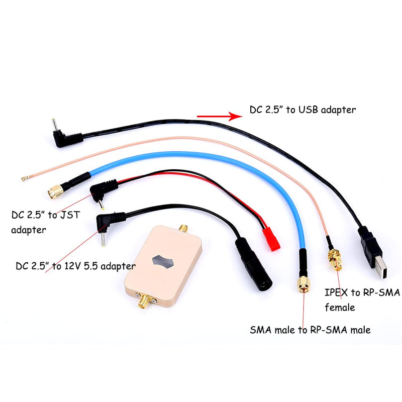 eSunRC SH-RC58G2W 5.8GHz 2000mW 33dBm WiFi Signal Booster UAV WiFi Amplifier Repeater Extender for Drone, IP Camera, Mini Size, Only 46g