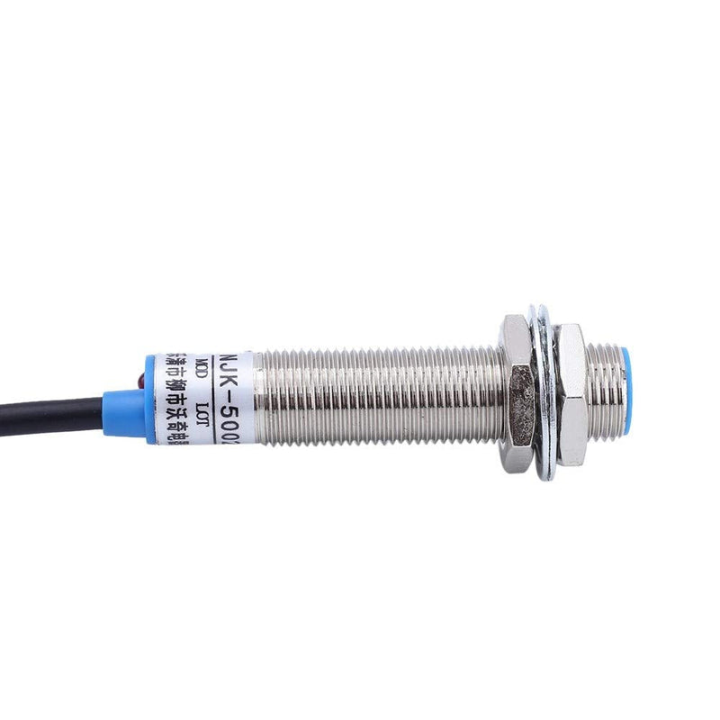 DONGKER Digital LED Tachometer,AC 110V 220V 4Bit Digital Speed Meter High Precision RPM Speed Meter with Proximity Switch Sensor
