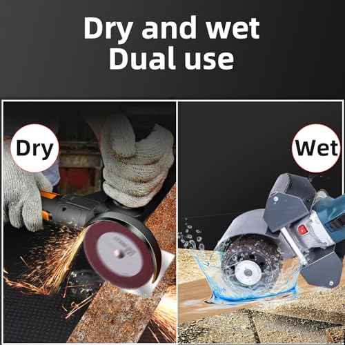 1Pcs 8 Inch 240-320 Grit Nylon Non-Woven Fabric Wheel, 2" Thickness for Surface Treatment of Wood, and Metal, with Adjustable Roller Polishing On the Polishing Machine,Green Grit 240-320(8"x2") Green