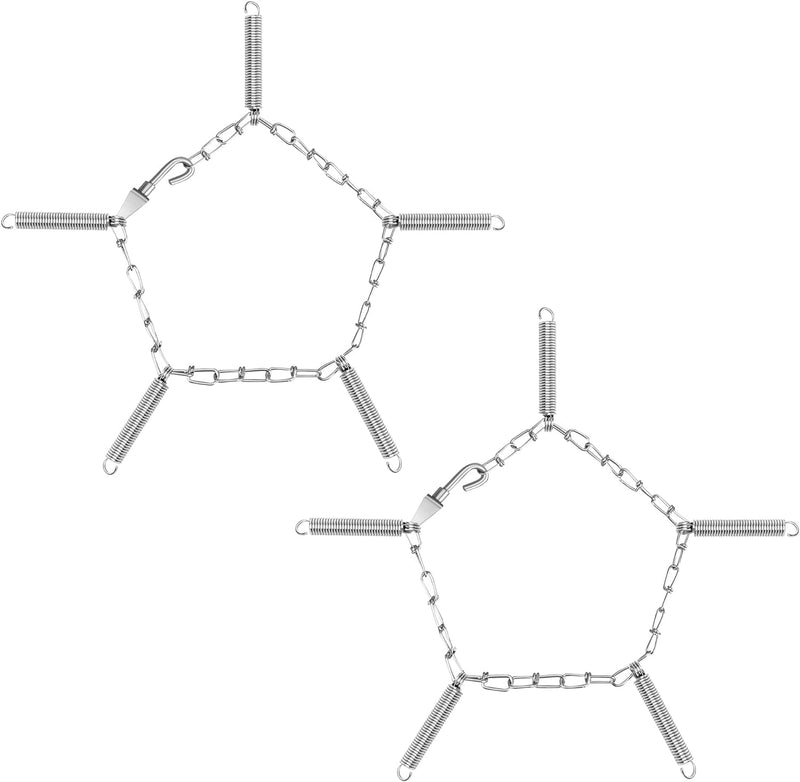 Adnee 1Pair Tire Chain Adjuster Tensioners - Snow Tire Chain Tighteners - Garden Tractor Tire Chain Tighteners for Large Truck Snow Blower