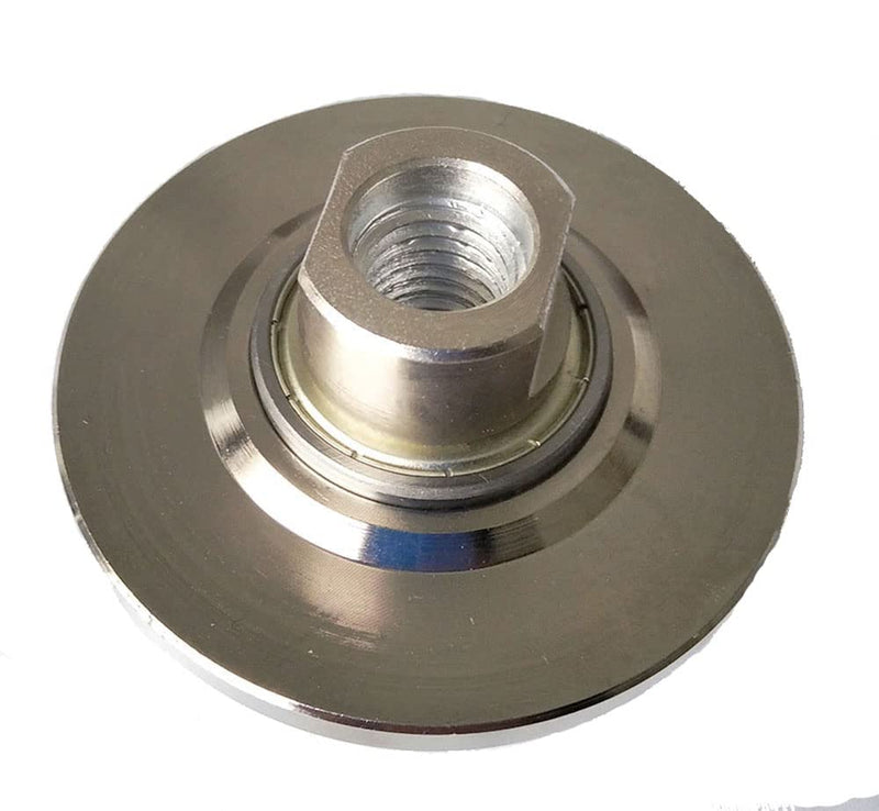 B10 Demi Half Bullnose Vacuum Brazed Diamond Hand Profile Wheel 5/8-11 | 3/8 Inch Router Bit for Granite Concrete Marble Countertop