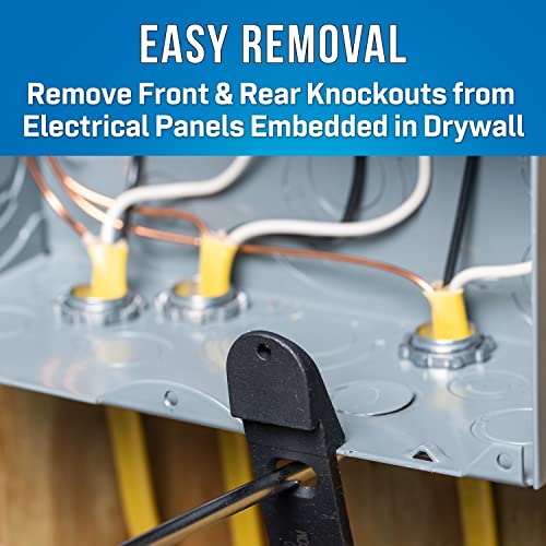 Jonard Tools WBK-100 Panel Buddy Knockout Set for Front and Rear Knockouts Electrical Panel Knockout Kit