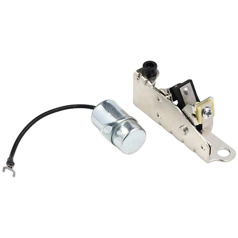 160-1183 Lawn Mower Ignition Points Condenser 312-0246 for Onan B Series Engines B48G B48M B43E B43G B43M, for John Deer 316 318 420 F910 F930 Lawn Tractors 1601183 Points, 3120246 Condenser