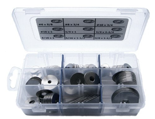 StainlessTown K18FNW Stainless Steel Fender Washer Assortment Kit