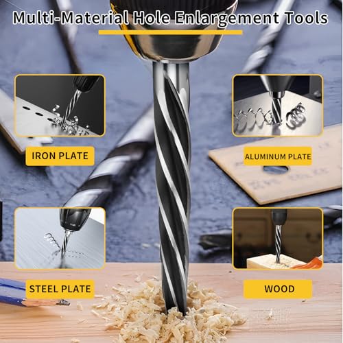 1" M2 HSS Bridge Construction Taper Reamer Drill Bit for Metal 1”
