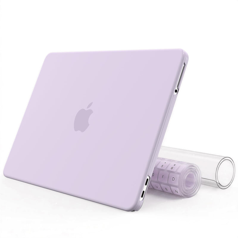 AKIT Compatible with MacBook Neo Case 13 inch 2026 A3404 Lavender Purple | Crack & Scratch Resistant Protective Cover Ultra-Thin Hard Shell wtih 2 Keyboard Covers & Screen Film
