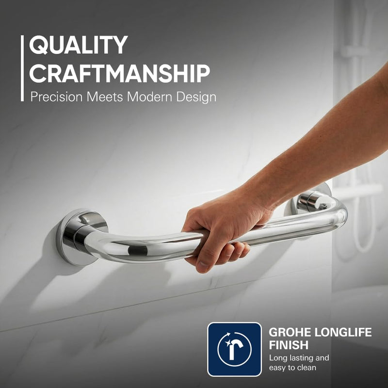 Essentials Grab Bar, Starlight Chrome