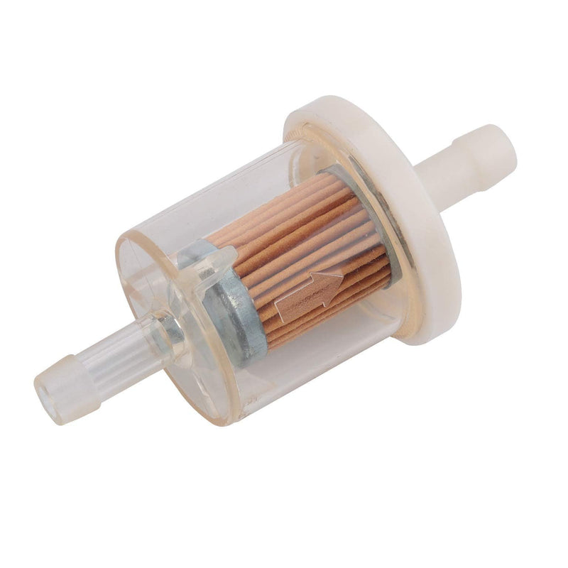 49019-0027 Fuel Filter for Brigs and Straton 691035 493629 84001895 5065 Replace for Kawasaki 49019-7001 49019-7005 49019-0014 1/4" Inline Fuel Filter Lawn Mower 2hp 17.5hp 27hp 35hp Engines
