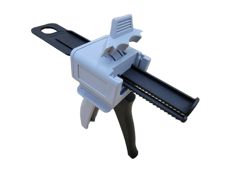 Epoxy Gun - 10:1 ratio EPX style 45mL 62-9170-9930-1, 9153 orange pink mixing nozzles 7100007806
