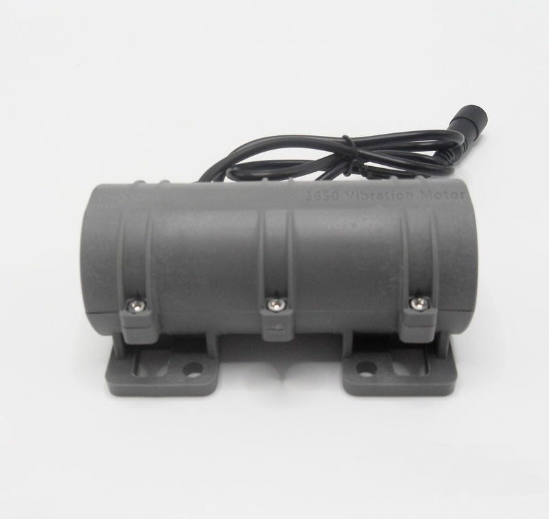 24V Vibration Motor, with 110V Adjustable Speed Power Adapter, 3800RPM, Rotary Speed for Massage Bed Vibration Alert Chair, Shaker Motor