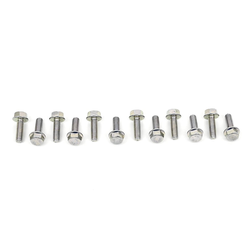 Michigan Motorsports LS & LT Exhaust Manifold Header Bolts 12pc -Fits 1997-2021 LS1 LT1 4.8 5.3 5.7 6.0 6.2 7.0