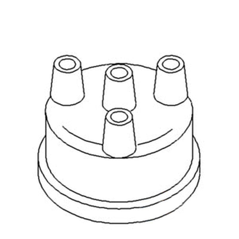 One New Distributer Cap Fits Ford 2000 3000 4000 Replaces C5NF12106A