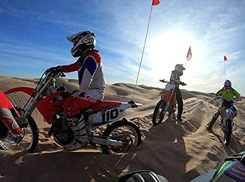 ZENXTEN Motorcycle Dune Whip Mount - uniWhip 3.0 MX Mount (Upgraded) - Read Instructions ON Packaging