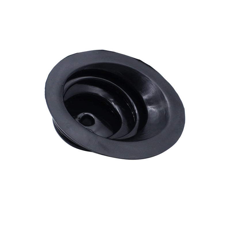 1 pc Black Shifter Boot Small Round Boot-5 1/2" Diameter Includes Trim Ring and mounting Screws