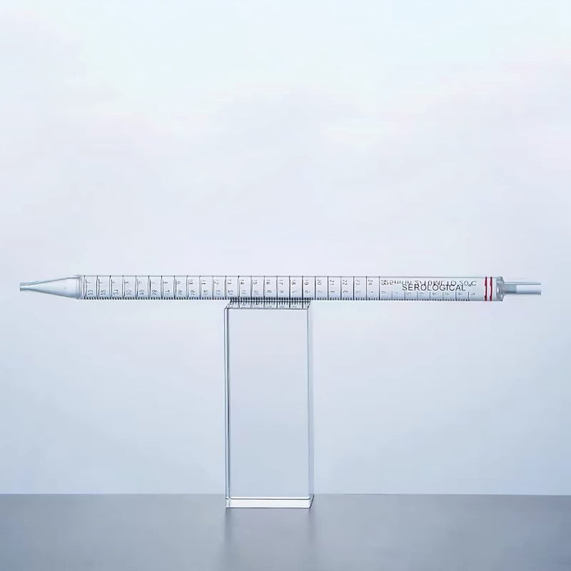 Serological Pipette - 25ml/Red,Individually Wrapped(Case of 50) 25ml - 50pcs