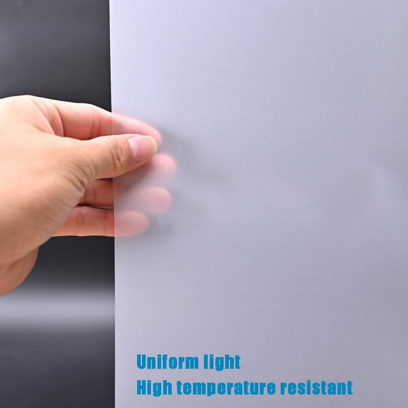 12 Pcs Light Diffusion Film Sheet 16x20'' Photography Lighting Diffuser Gel Filter Roll for Led Flash Strobe Photo Studio Product Portrait Video