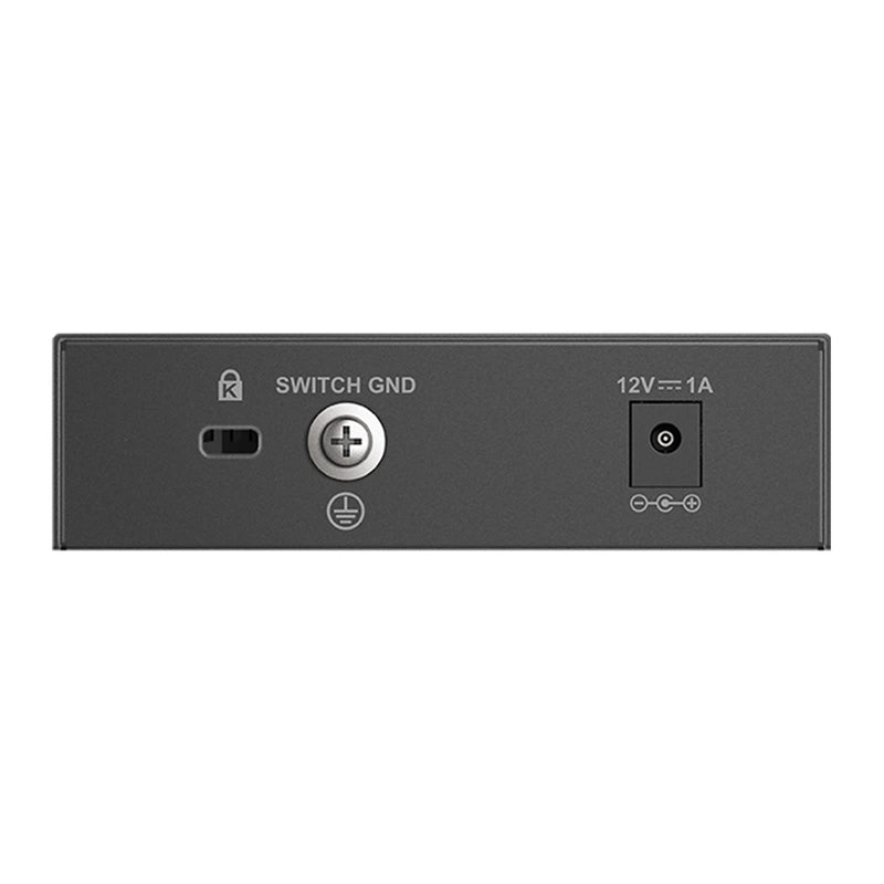 D-Link 5-Port 2.5GB Unmanaged Gaming Switch with 5 x 2.5G - Multi-Gig, Network, Fanless, Plug & Play (DMS-105),Black 5 x 2.5G Port Multi-Gig Switch
