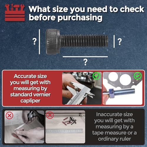 440pcs Socket Head Cap Screws Bolts Nuts Kit M3 6-40mm Alloy Steel M3x6/8/10/12/16/18/20/25/30/35/40mm 440
