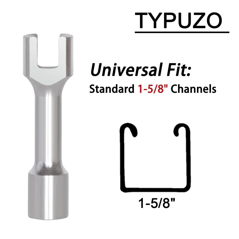 Socket 3/4" (19mm) for Strut Channel, Nut Driver 1/2" Drive Compatible with all 1-5/8" wide Strut Channels, suspension strut socket tool (2 PACK) 2