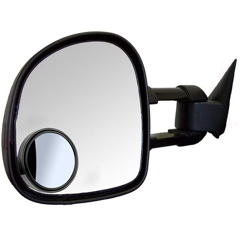 2PCS Small Blind Spot Mirror, 3-inch Round HD Glass Convex Rear View Mirror, Strong Adhesive for Car, Van, SUV and Trucks (3"(75mm), Black Frame)