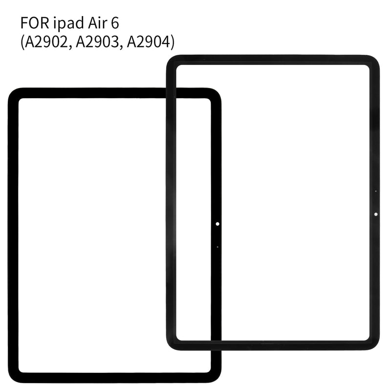 for iPad Air 6 11" 2025 M3 Outer Glass Only Replacement Front Glass Panel Without LCD/Digitizer with Tools for for iPad Air 6th Gen 11" A3267 A3270 Screen Repair Part