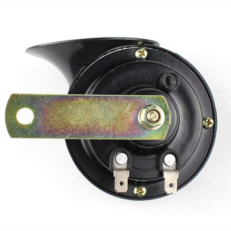 Universal 12V 48V 60V Snail Horn Siren Waterproof Electric Air Horn for Motorcycle Auto Car Scooter Connect to the phone to play music. (48V)