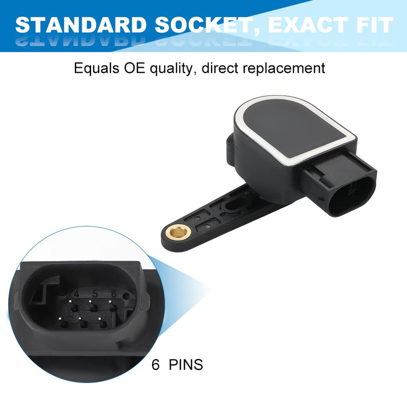 JDMON Suspension Ride Height Level Sensor Compatible with Mercedes-Benz CLS400 CLS550 CLS63 E350 E550 GL350 GL450 GL550 GLE300d GLE350 GLE400 GLS63 ML250 ML400 ML550, Replace A0045429918