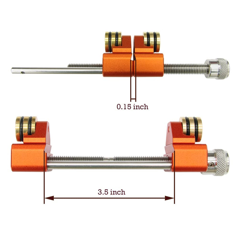 O'SKOOL Honing Guide Sharpening Jig- Sharpening Guide Kit for Chisels and Planes, Sharpener Planer Blade Sharpening, Fits Chisels or Planer Blades 0.15” to 3.5”