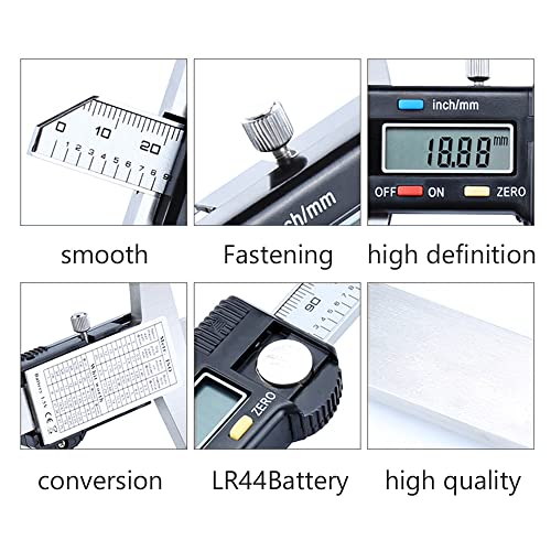Digital Depth Caliper Electronic Ruler (200mm(Normal)) 200mm