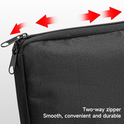 60 Inch Guide Rail Bag Compatible with Makita, Festool, DeWalt Track Saw Rails - 1.5m Protective Carrying Case with Thickened Shock-Absorb Foam - 600D Heavy Oxford Cloth Tote for Plunge Saw Tracks