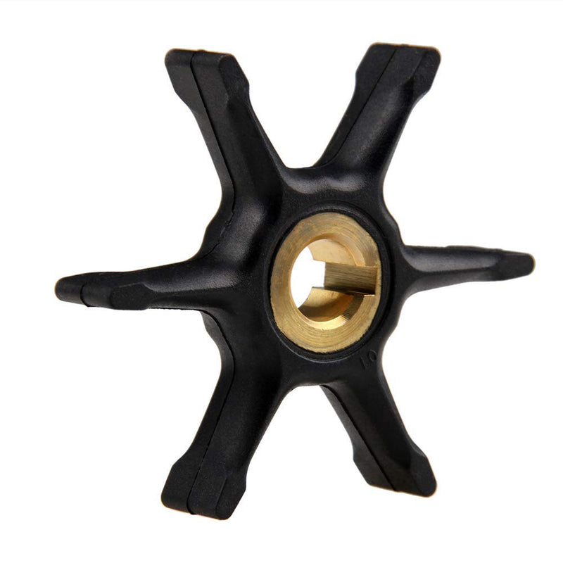 Pindex Water Pump Impeller Compatible with Johnson Evinrude BRP OMC 3HP 1952-1978 4HP 1969-1972 4HP 1973-1983 5HP 1965-1968 5.5HP 1954-1964 6HP 1952-1978 7.5HP 1954-1958 9-45216R