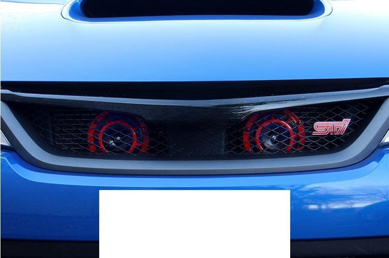 iJDMTOY Dual Supertone Horn Behind The Grille Mounting Compatible with 2015-2021 Subaru WRX or STi Dual Horn (2015-21)