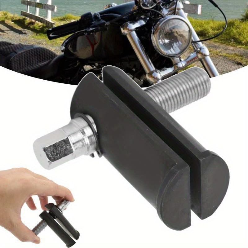 Bearing Race Puller, Heavy Duty High Strength Steering Neck Bearing Race Removal Tool for 1‑1/8in to 2‑5/8in ID Races