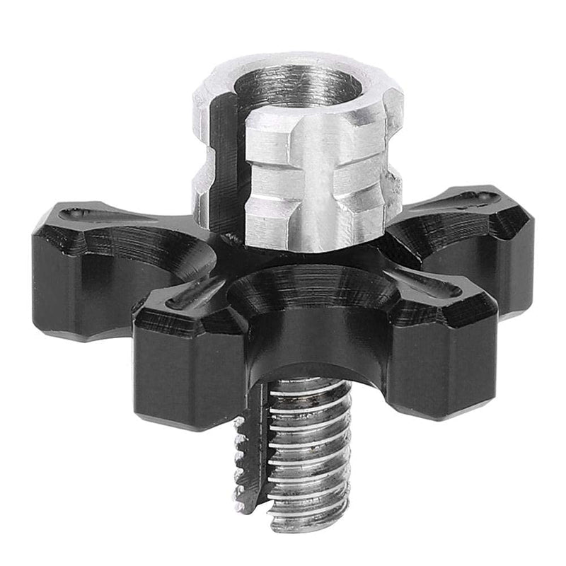 Clutch Adjustment Cable, Qiilu Motorcycle Clutch Screw,Universal CNC Aluminum Alloy Clutch Wire Adjustment Cable(Black)