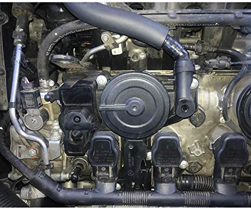 PCV Valve Engine Crankcase Vent Oil Separator Breather Hose Kit fit for Audi A3 A4 A5 Q5 TT VW Beetle CC Jetta Passat Tiguan 1.8 2.0TSI Replace 06H103495AB, 06H103495AH, 06H103495B