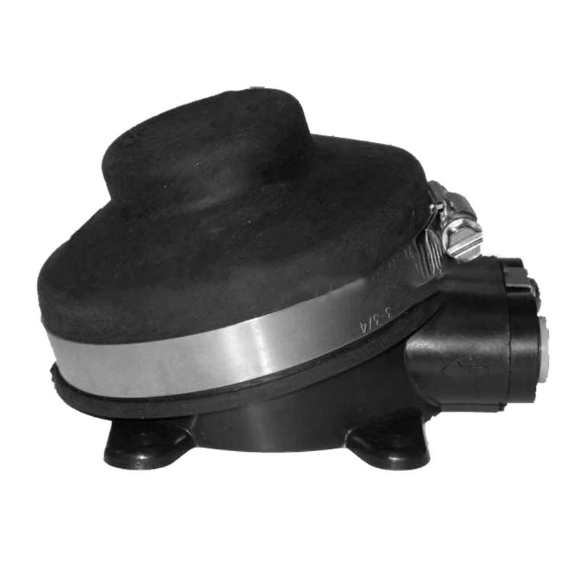 Hongwen Marine Utility Style Black Bilge Pump, Boat Water Pump, Self Priming, No Electricity, Small Size 100x140x70mm As Shown
