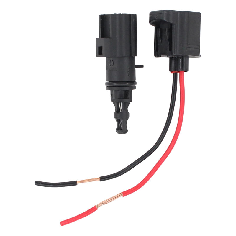 MOTOKU Air Charge Temperature Sensor with Connector Pigtail Wire Harness for Chrysler Sebring 200 300 for Dodge Ram 1500 Journey Dakota Avenger for Jeep Wrangler Liberty Grand Cherokee Commander
