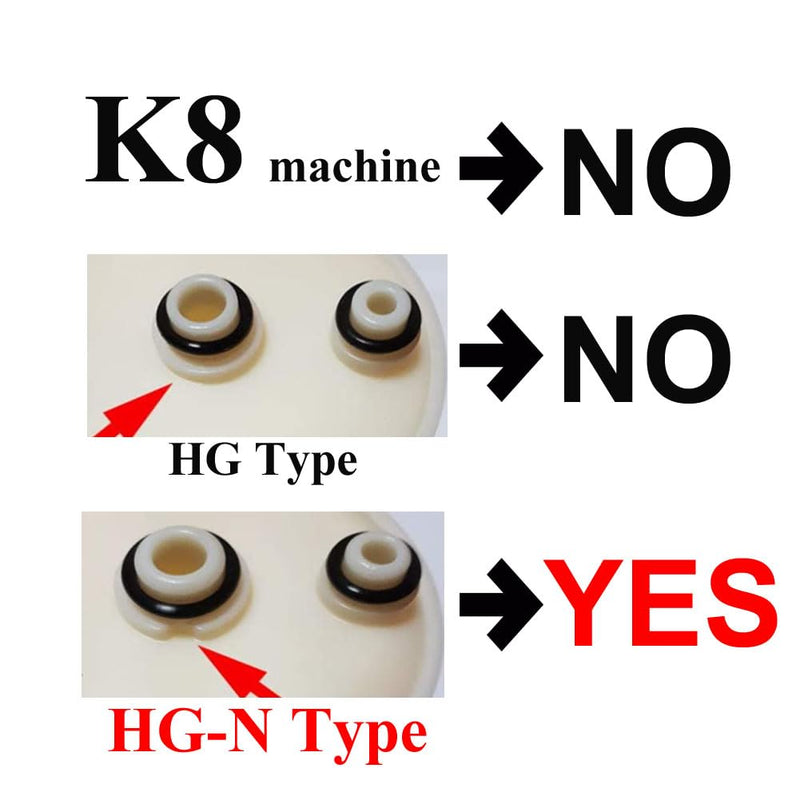 Replacement Filter Compatible with Water Ionizer Using HG-N Filter (Not Compatible with K8 and Original HG Machines)