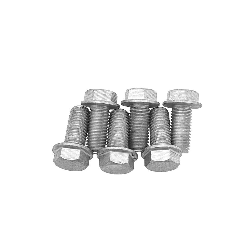 6pc Transmission Flywheel Flexplate Bolts For GM LS Engines LS1 LS2 LS3 4.8 5.3 6.0, High Strength, Zinc coated