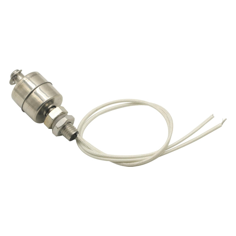 2Pcs Stainless Steel 45mm Float Switch Indicator Vertical Water Level Sensor Normally Closed Float Switch for Tank Pool