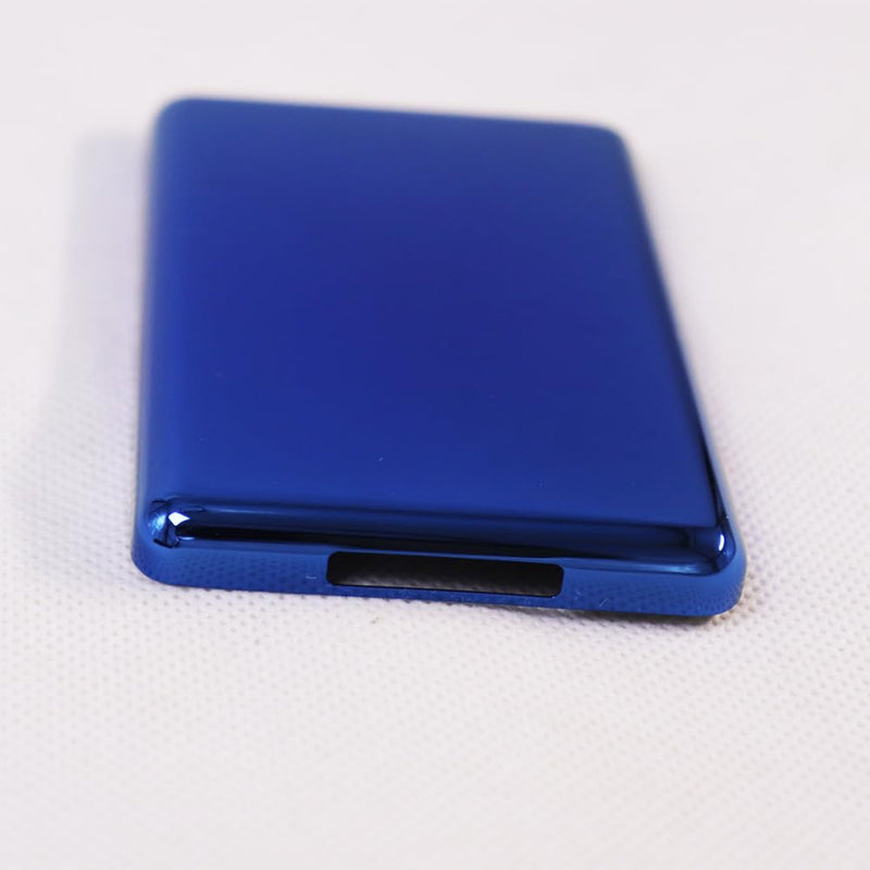 Thick Blank Blue Backplate for iPod 5th 5.5th Video 60gb 80GB Metal Back housing case for Classic 6th 160gb Thick Version 13.5mm Back housing